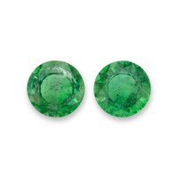 3.15&nbsp;Ct.Tw.Total Carat Weight Emerald Pair from Zambia Video