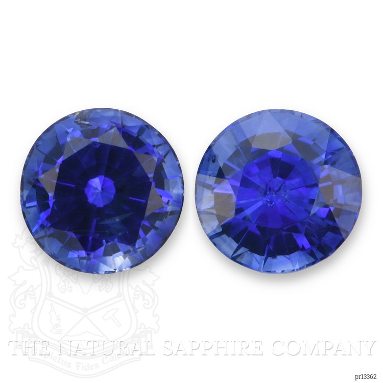 3.01 Ct.Tw. Blue Sapphire Pair from Ceylon (Sri Lanka)