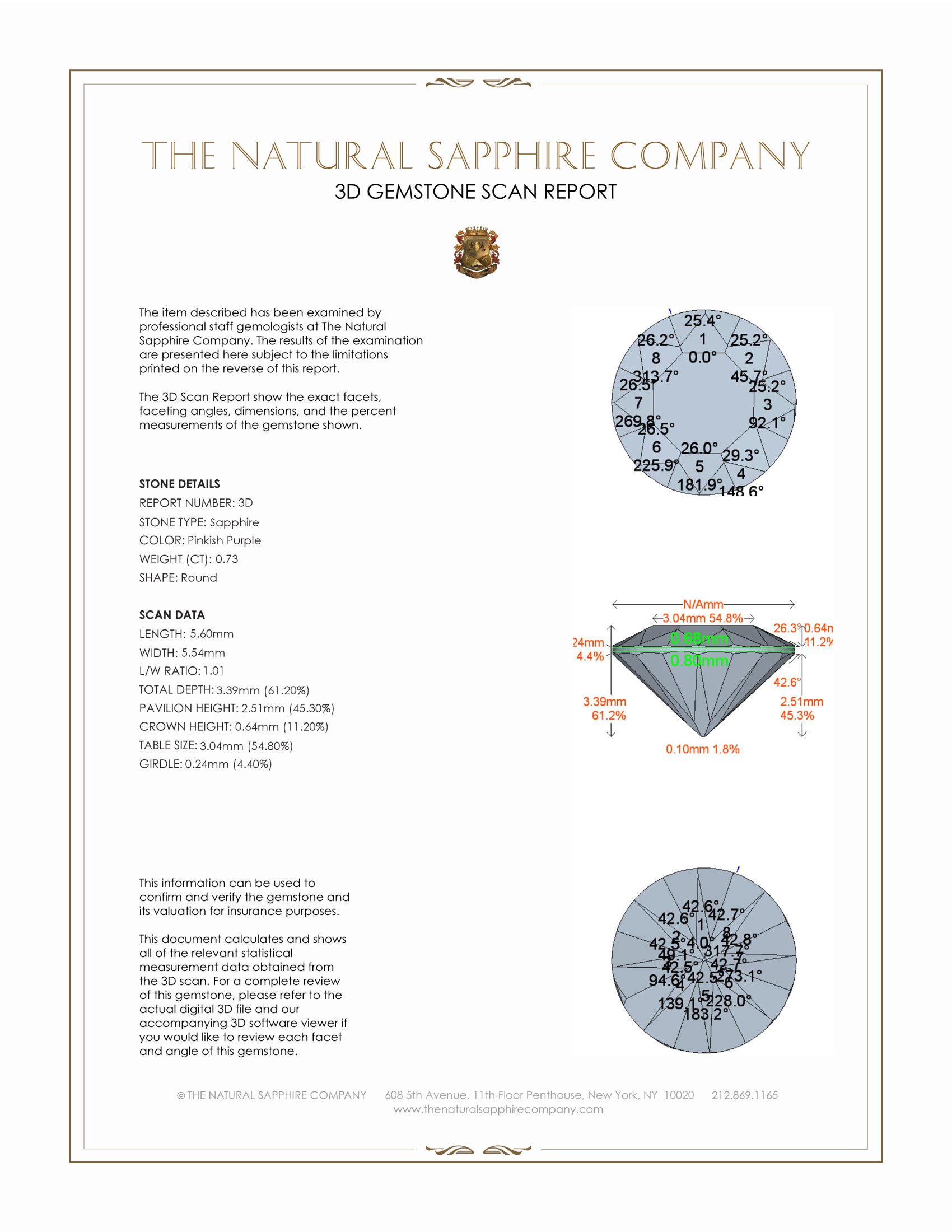 1.45 Ct.Tw. Pinkish Purple Sapphire Pair from Ceylon (Sri Lanka)