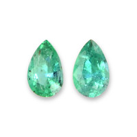 0.49&nbsp;Ct.Tw.Total Carat Weight Emerald Pair from Zambia Video
