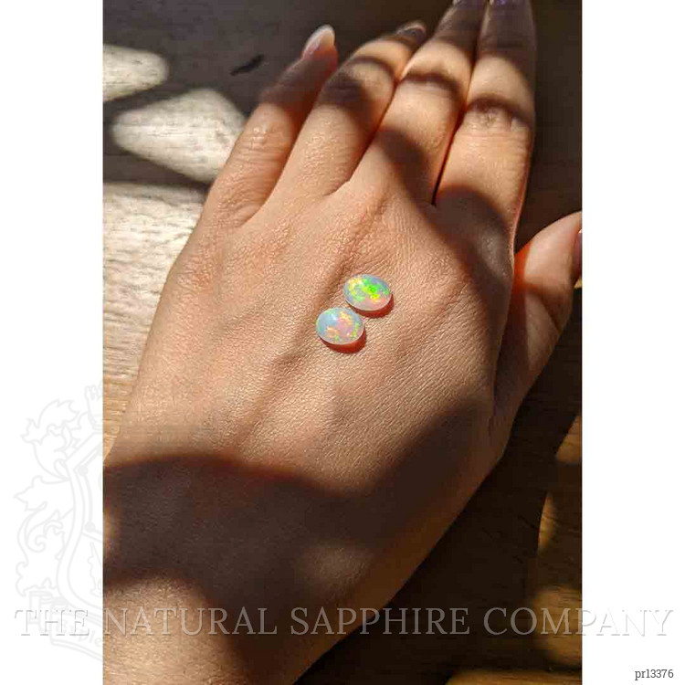 2.27 Ct.Tw. Cabochon Opal Pair from Ethiopia