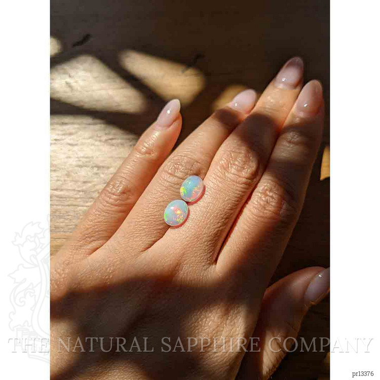 2.27 Ct.Tw. Cabochon Opal Pair from Ethiopia