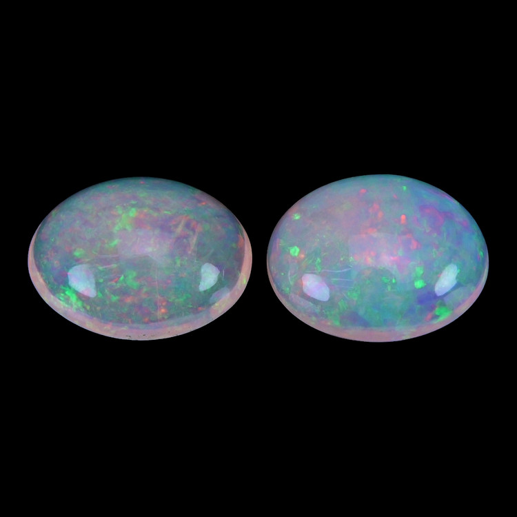 2.35 Ct.Tw. Cabochon Opal Pair from Ethiopia