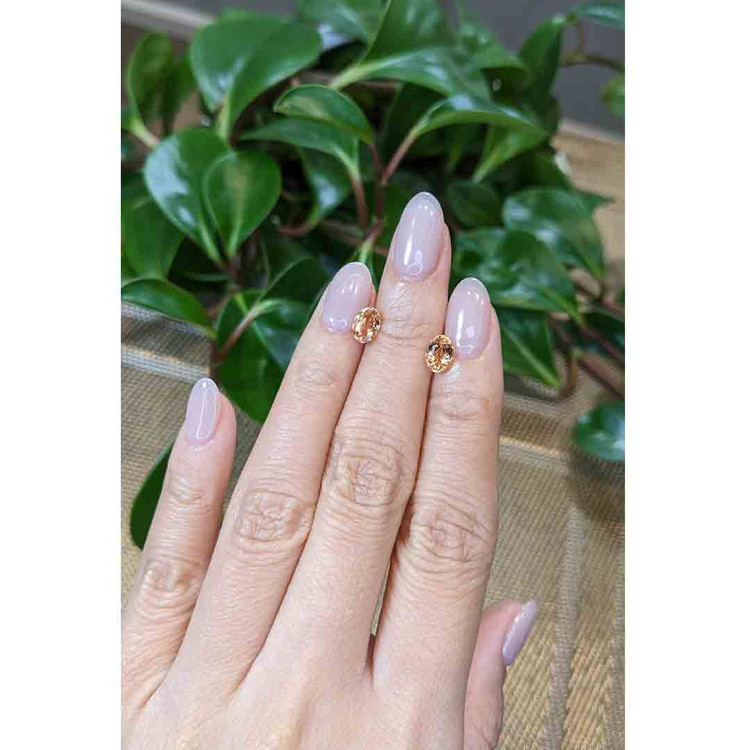 2.11 Ct.Tw. Precious Topaz Pair from Brazil