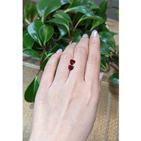 1.85&nbsp;Ct.Tw.Total Carat Weight Garnet Pair from Tanzania Life Style