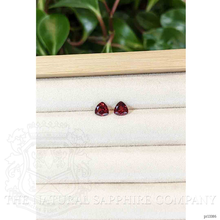 1.85 Ct.Tw. Garnet Pair from Tanzania