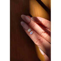 0.59&nbsp;Ct.Tw.Total Carat Weight Cabochon Opal Pair from Australia Life Style