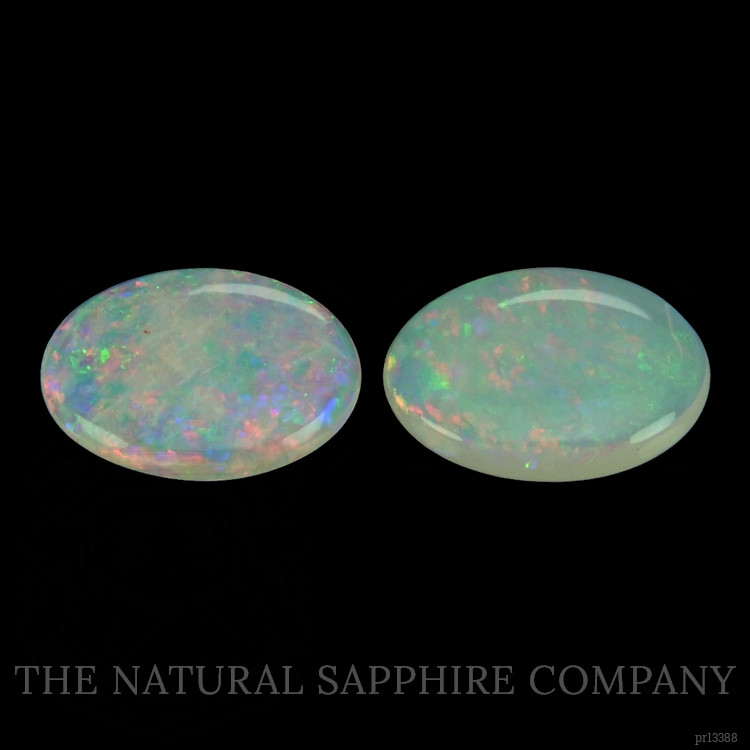 0.89 Ct.Tw. Cabochon Opal Pair from Australia