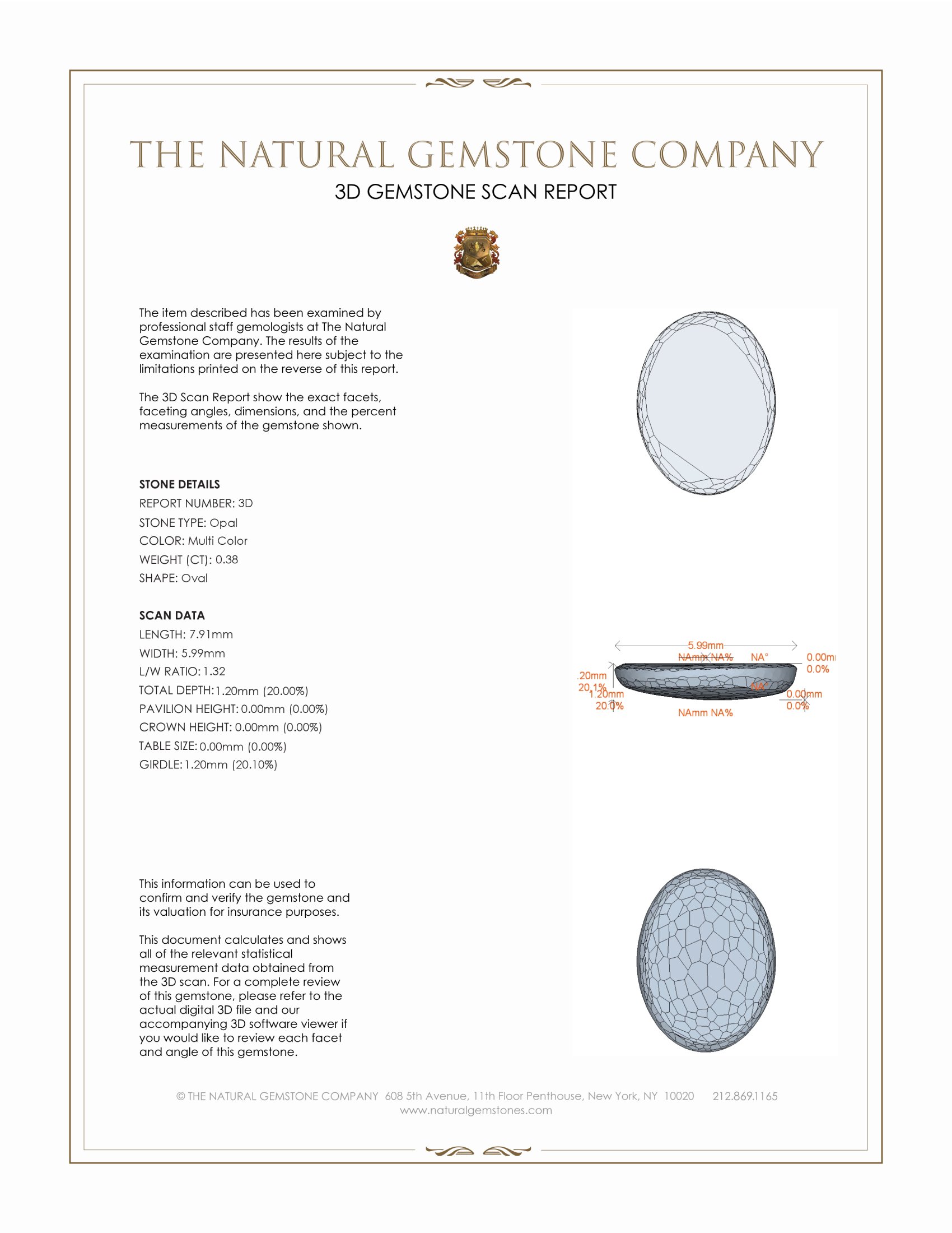 0.89 Ct.Tw. Cabochon Opal Pair from Australia