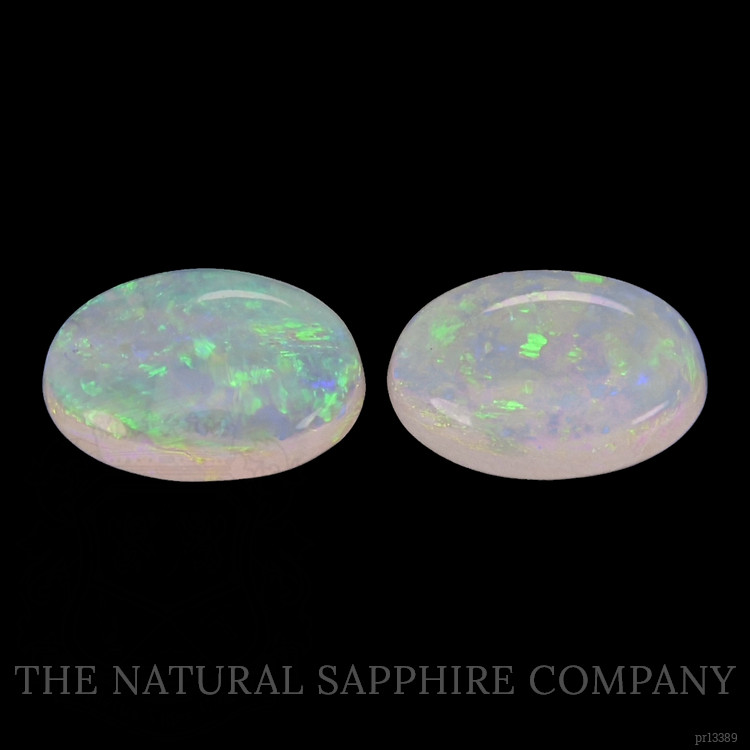 1.07 Ct.Tw. Cabochon Opal Pair from Australia