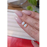 1.07&nbsp;Ct.Tw.Total Carat Weight Cabochon Opal Pair from Australia Life Style