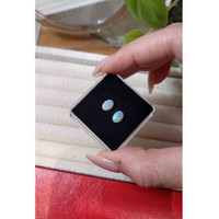 1.07&nbsp;Ct.Tw.Total Carat Weight Cabochon Opal Pair from Australia Life Style