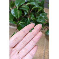 0.63&nbsp;Ct.Tw.Total Carat Weight Tsavorite Garnet Pair from Tanzania Life Style