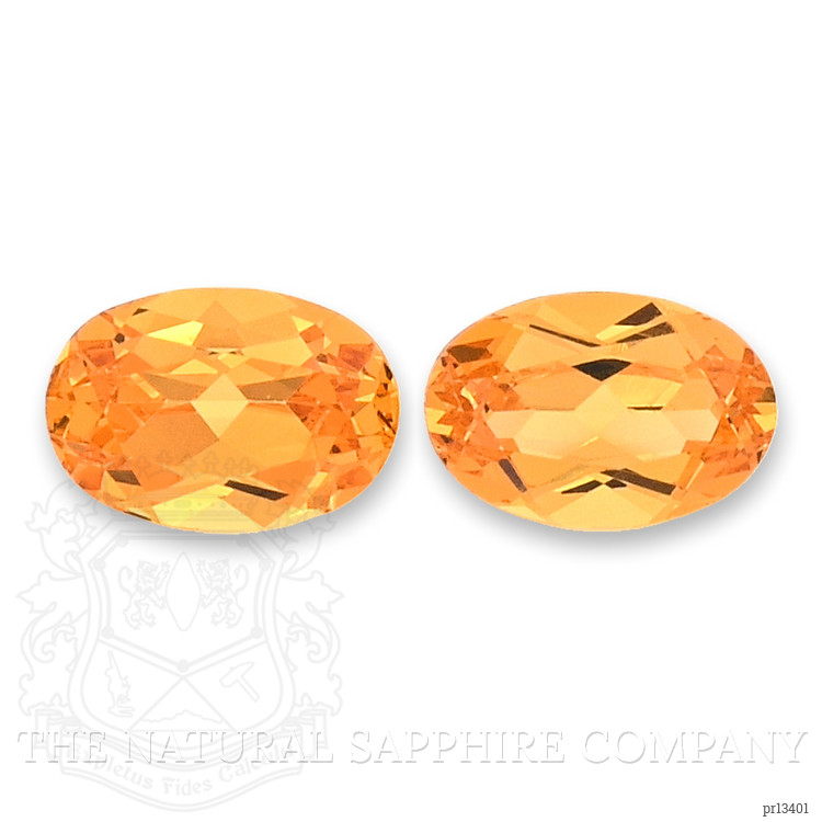 1.28 Ct.Tw. Spessartite Garnet Pair from Ceylon (Sri Lanka)