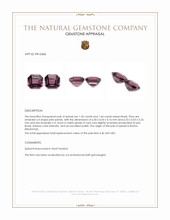 2.89&nbsp;Ct.Tw.Total Carat Weight Spinel Pair from Burma (Myanmar) Appraisal