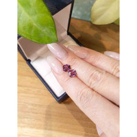 2.89&nbsp;Ct.Tw.Total Carat Weight Spinel Pair from Burma (Myanmar) Life Style