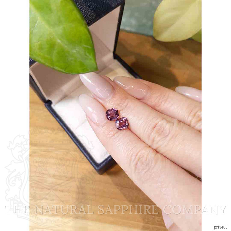 2.89 Ct.Tw. Spinel Pair from Burma (Myanmar)