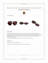 2.65 Ct.Tw.Total Carat Weight Red Spinel Pair from Burma (Myanmar) Appraisal