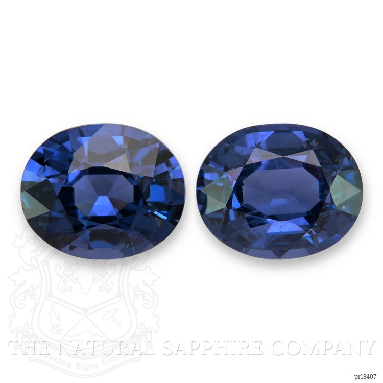2.07 Ct.Tw. Cobalt Spinel Pair from Tanzania