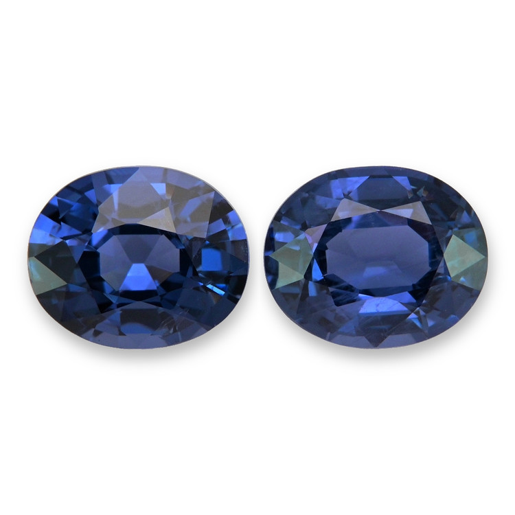 2.07 Ct.Tw. Cobalt Spinel Pair from Tanzania