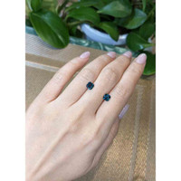 1.92 Ct.Tw.Total Carat Weight Cobalt Spinel Pair from Tanzania Life Style