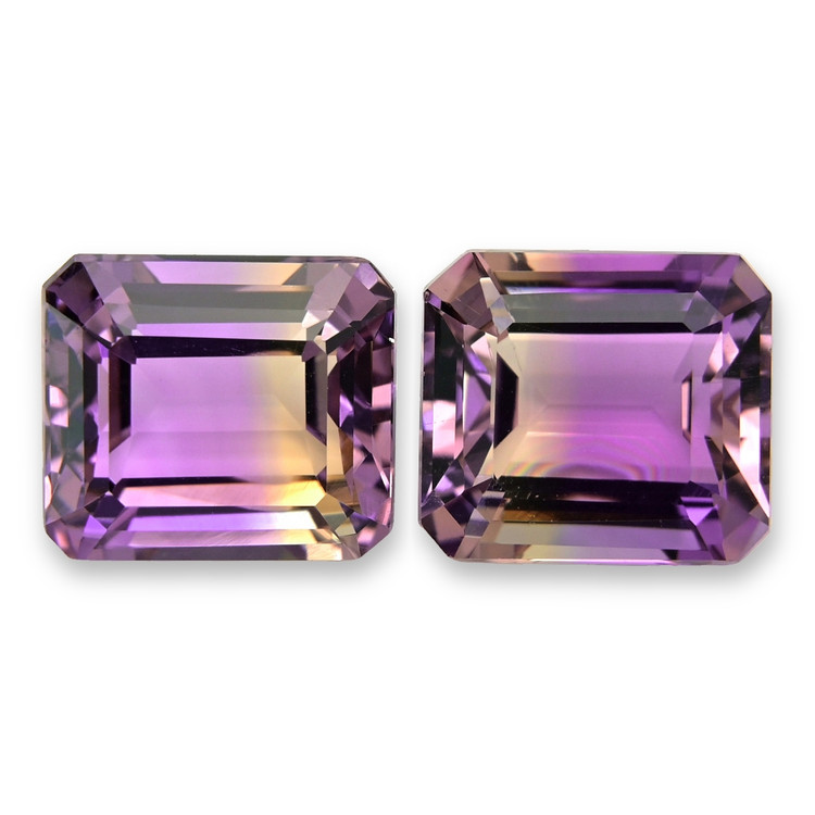 6.32 Ct.Tw. Ametrine Pair from Brazil