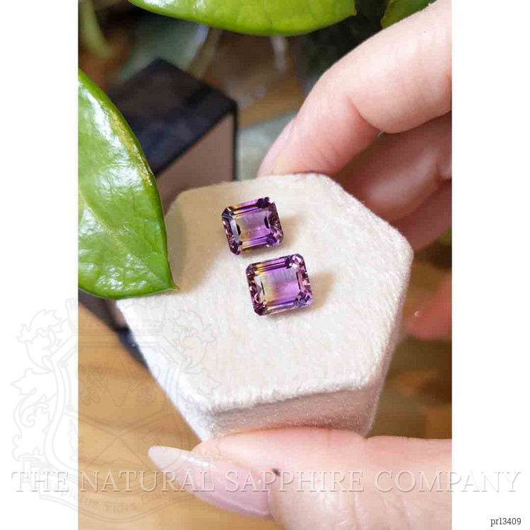 6.32 Ct.Tw. Ametrine Pair from Brazil