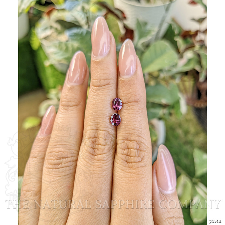 1.37 Ct.Tw. Spinel Pair from Ceylon (Sri Lanka)