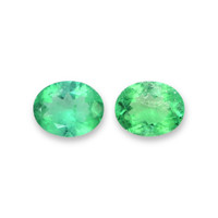 4.68&nbsp;Ct.Tw.Total Carat Weight Emerald Pair from Colombia Video