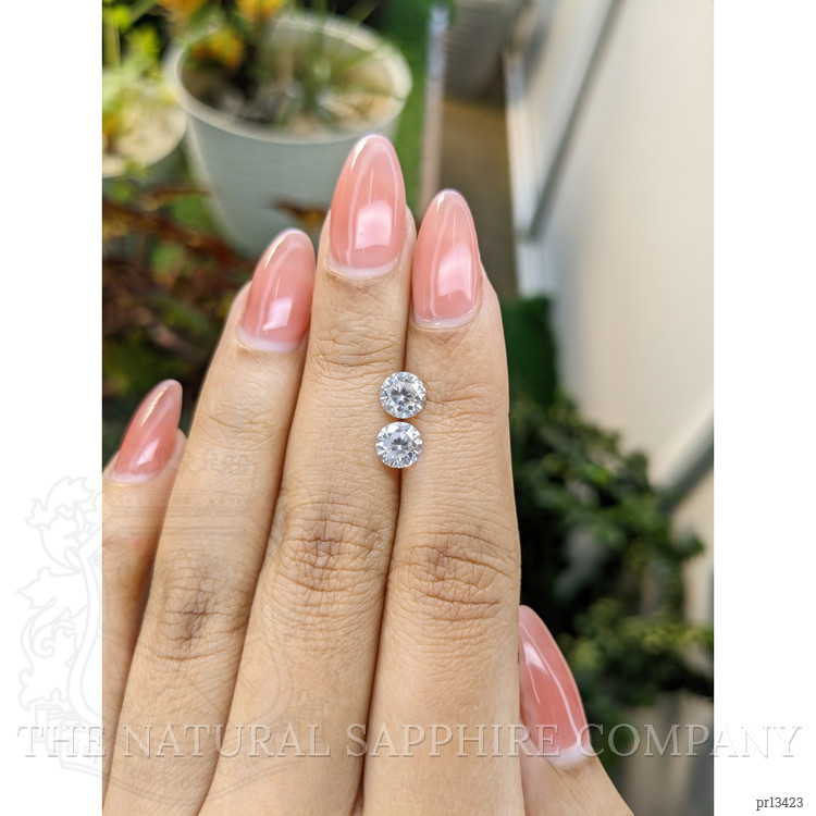 2.31 Ct.Tw. Zircon Pair from Ceylon (Sri Lanka)