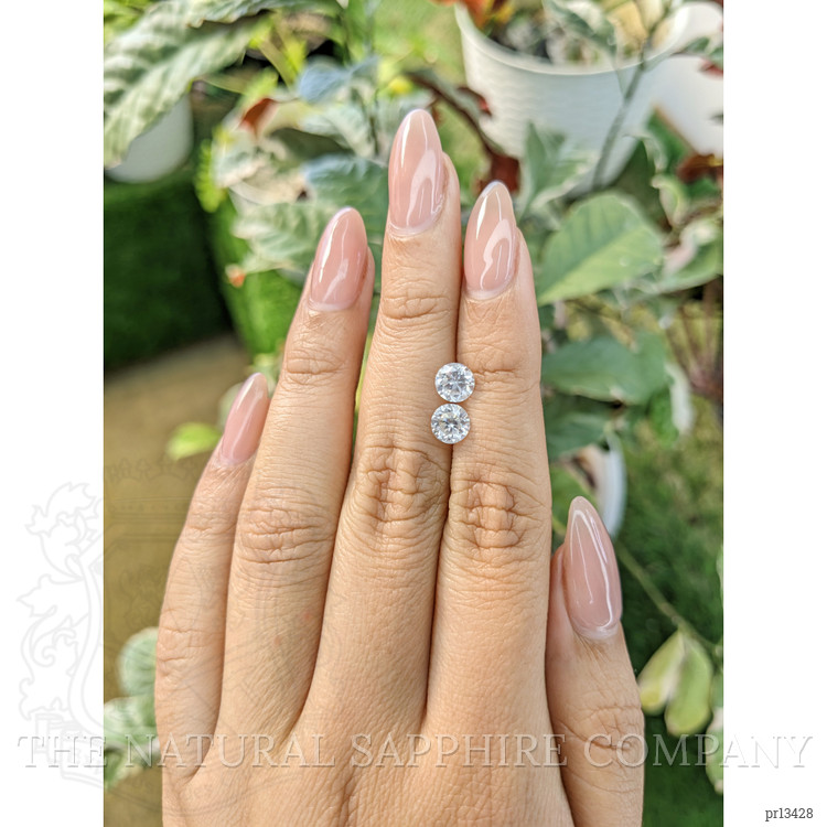 2.26 Ct.Tw. Zircon Pair from Ceylon (Sri Lanka)