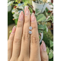 2.21&nbsp;Ct.Tw.Total Carat Weight Zircon Pair from Ceylon (Sri Lanka) Life Style