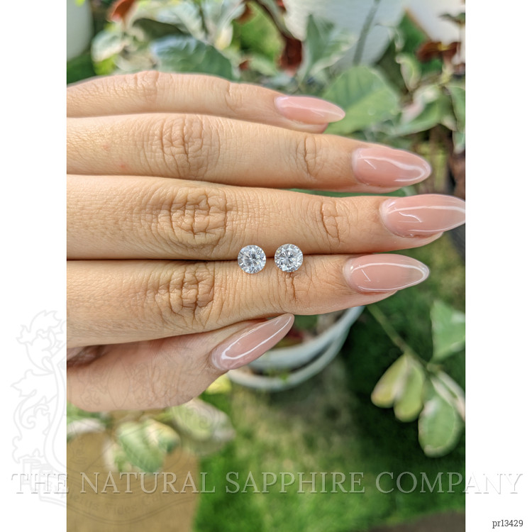 2.21 Ct.Tw. Zircon Pair from Ceylon (Sri Lanka)