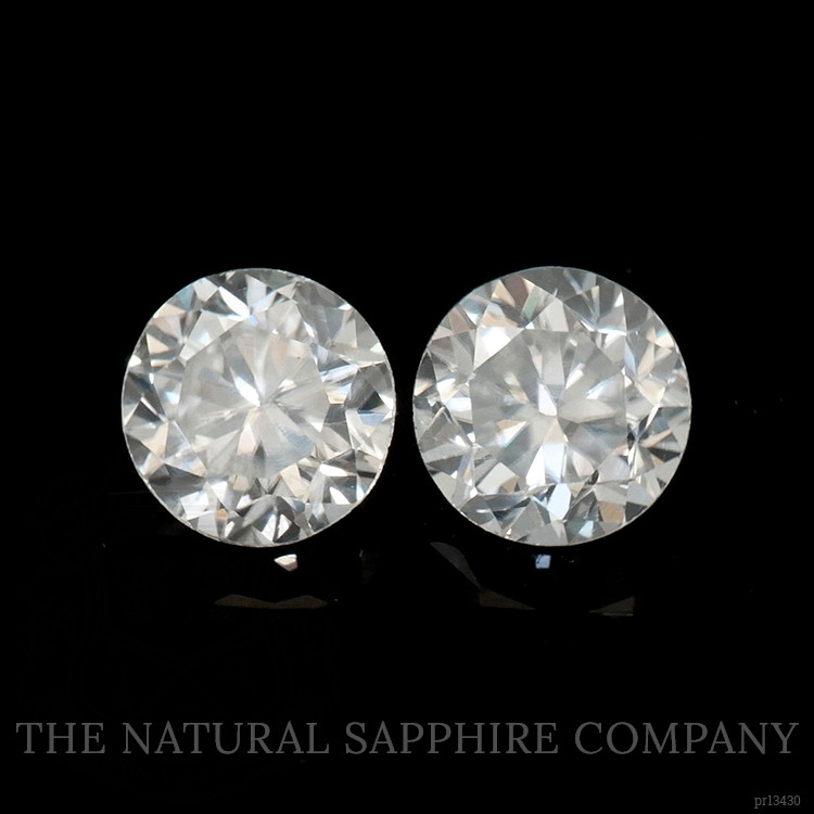 2.42 Ct.Tw. Zircon Pair from Ceylon (Sri Lanka)