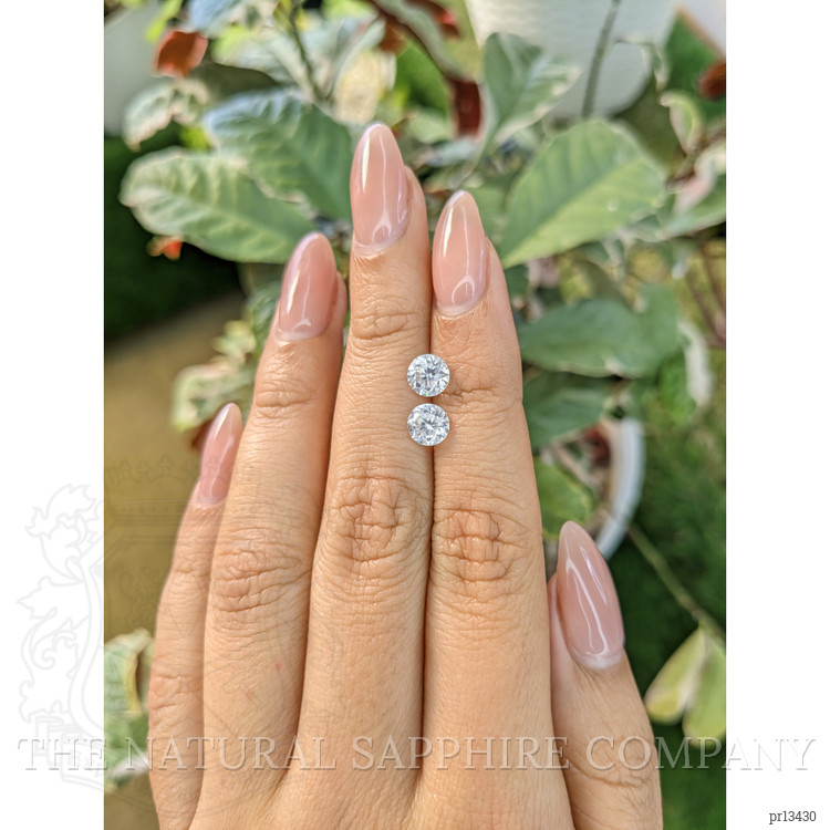 2.42 Ct.Tw. Zircon Pair from Ceylon (Sri Lanka)