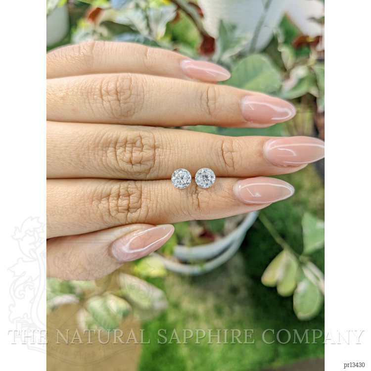 2.42 Ct.Tw. Zircon Pair from Ceylon (Sri Lanka)