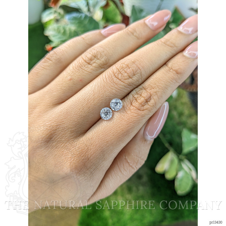 2.42 Ct.Tw. Zircon Pair from Ceylon (Sri Lanka)