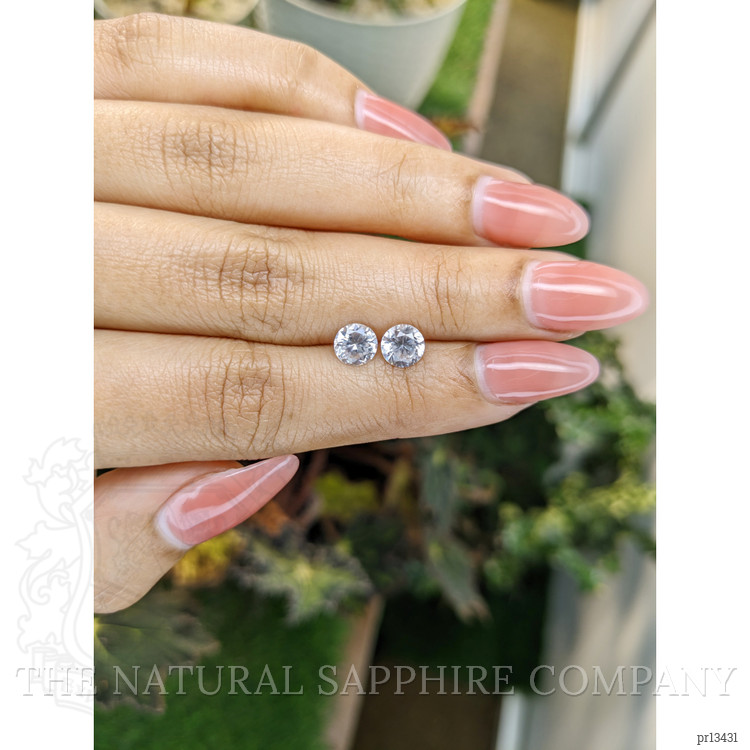 2.30 Ct.Tw. Zircon Pair from Ceylon (Sri Lanka)