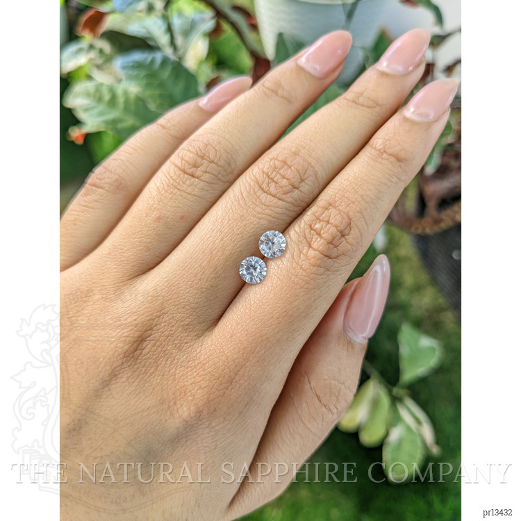 2.19 Ct.Tw. Zircon Pair from Ceylon (Sri Lanka)