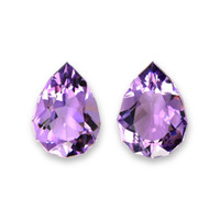 7.17 Ct.Tw.Total Carat Weight Amethyst Pair from Brazil Video
