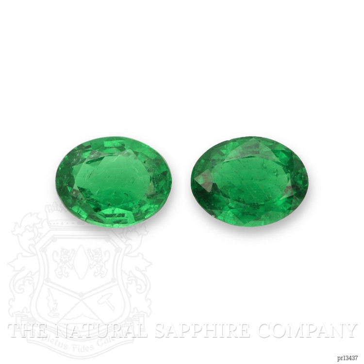 3.10 Ct.Tw. Emerald Pair from Zambia