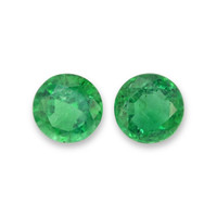 8.02 Ct.Tw.Total Carat Weight Emerald Pair from Zambia Video