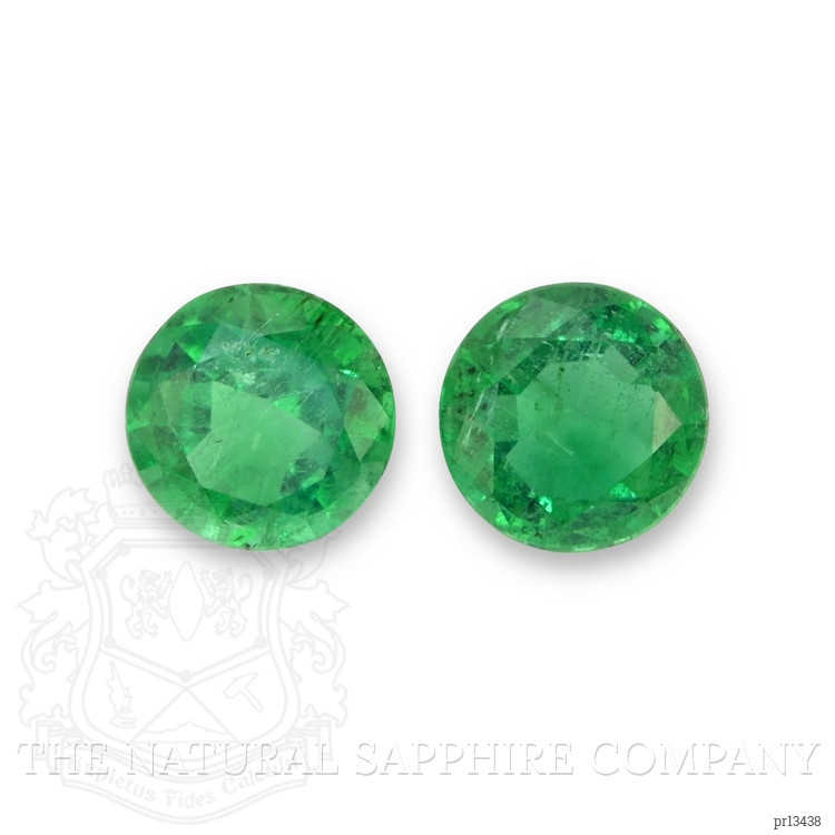 8.02 Ct.Tw. Emerald Pair from Zambia