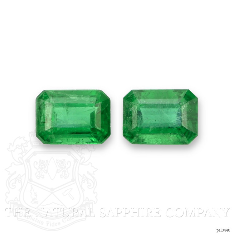 3.27 Ct.Tw. Emerald Pair from Zambia
