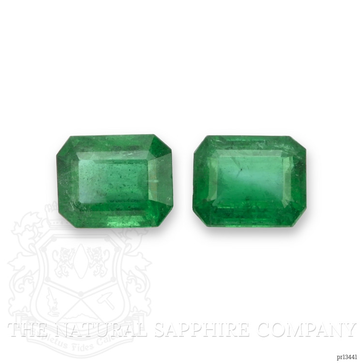 6.79 Ct.Tw. Emerald Pair from Zambia