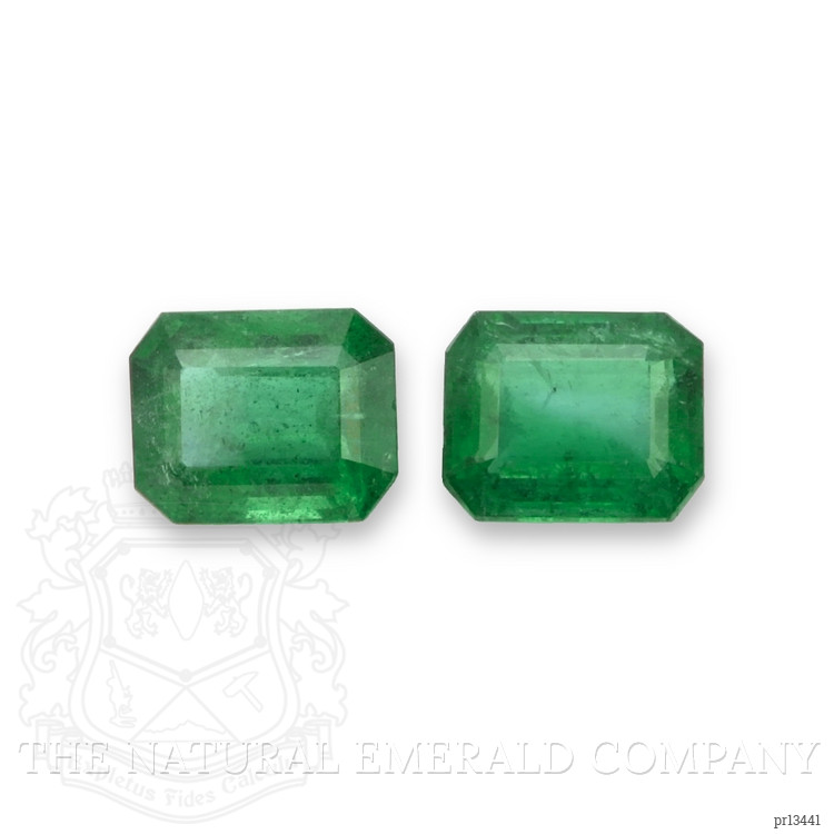 6.79 Ct.Tw. Emerald Pair from Zambia