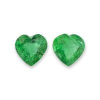 3.64&nbsp;Ct.Tw.Total Carat Weight Emerald Pair from Zambia Video