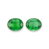 5.28 Ct.Tw.Total Carat Weight Emerald Pair from Zambia Video