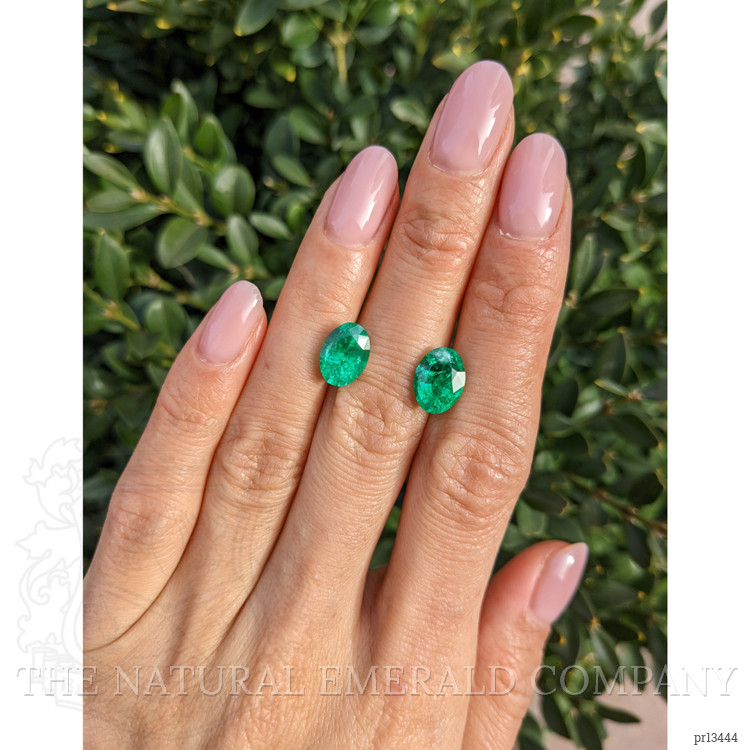 4.57 Ct.Tw. Emerald Pair from Ethiopia