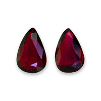 1.49 Ct.Tw.Total Carat Weight Ruby Pair from Thailand Video